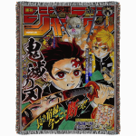 Demon Slayer Weekly Jump Cover No.50 Tapestry Blanket Bedspread