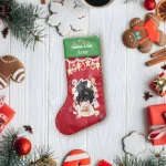 Custom Name Death Note L Lawliet Christmas Stocking - Image 3