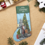 Custom Name Fullmetal Alchemist Brotherhood Christmas Stocking - Image 3