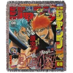 Bleach Anime Weekly Jump Cover No.08 Tapestry Blanket Bedspread