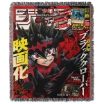 Black Clover Weekly Jump Cover No.17 Tapestry Blanket Bedspread