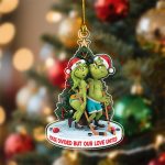 House Divided But Our Love United- Personalized Custom Shaped Acrylic Ornament