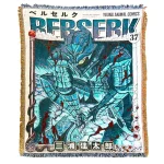 Berserk Guts The Black Swordman Tapestry Blanket Bedspread