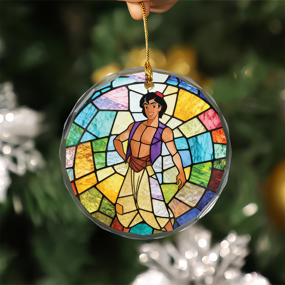 Aladdin Aladdin Glass Ornament