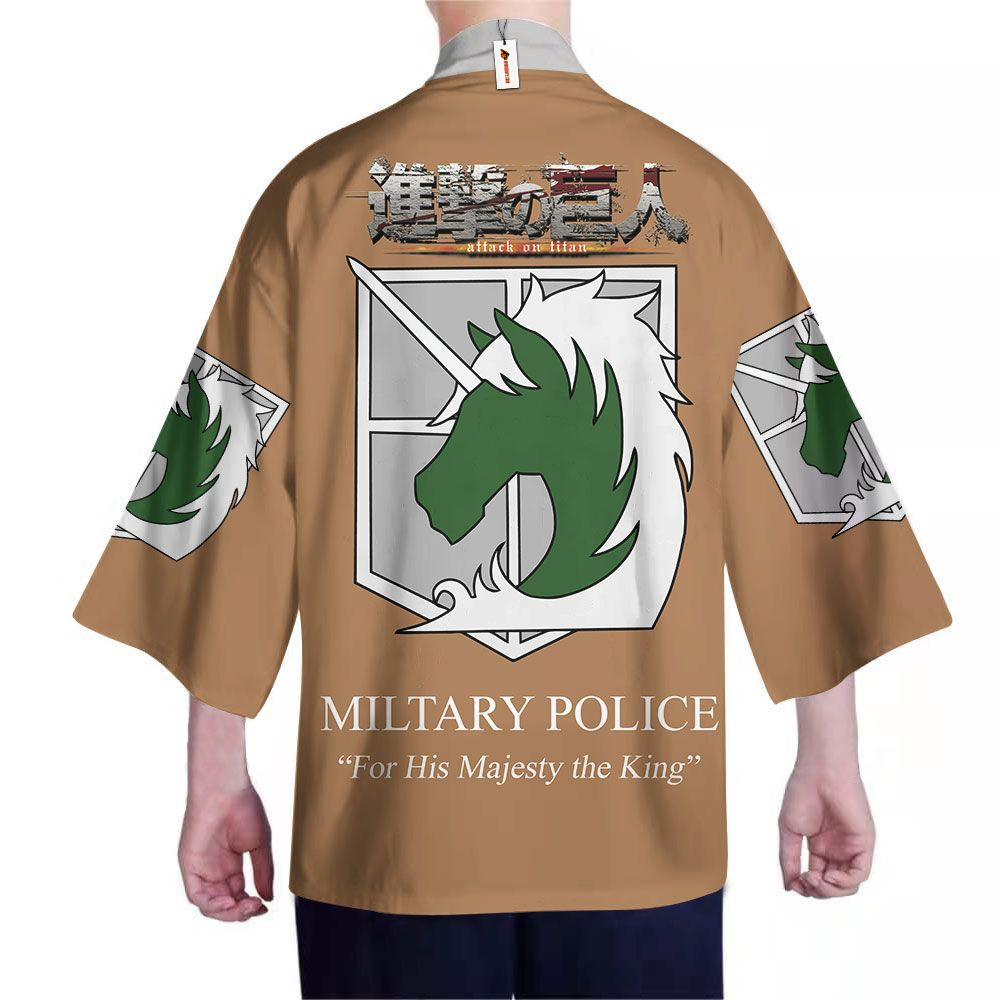Attack On Titan Military Haori Kimono