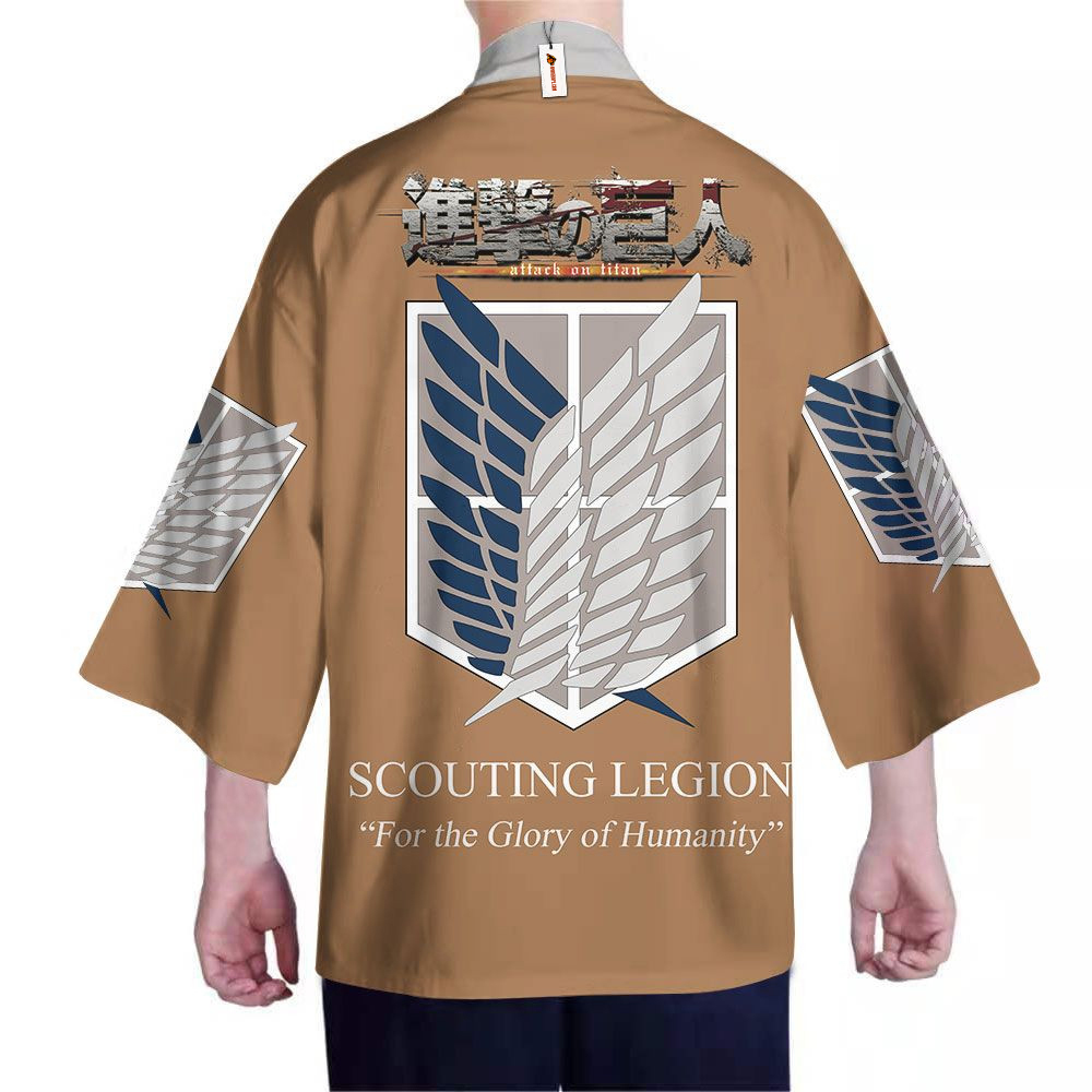 Attack On Titan Scouting Haori Kimono