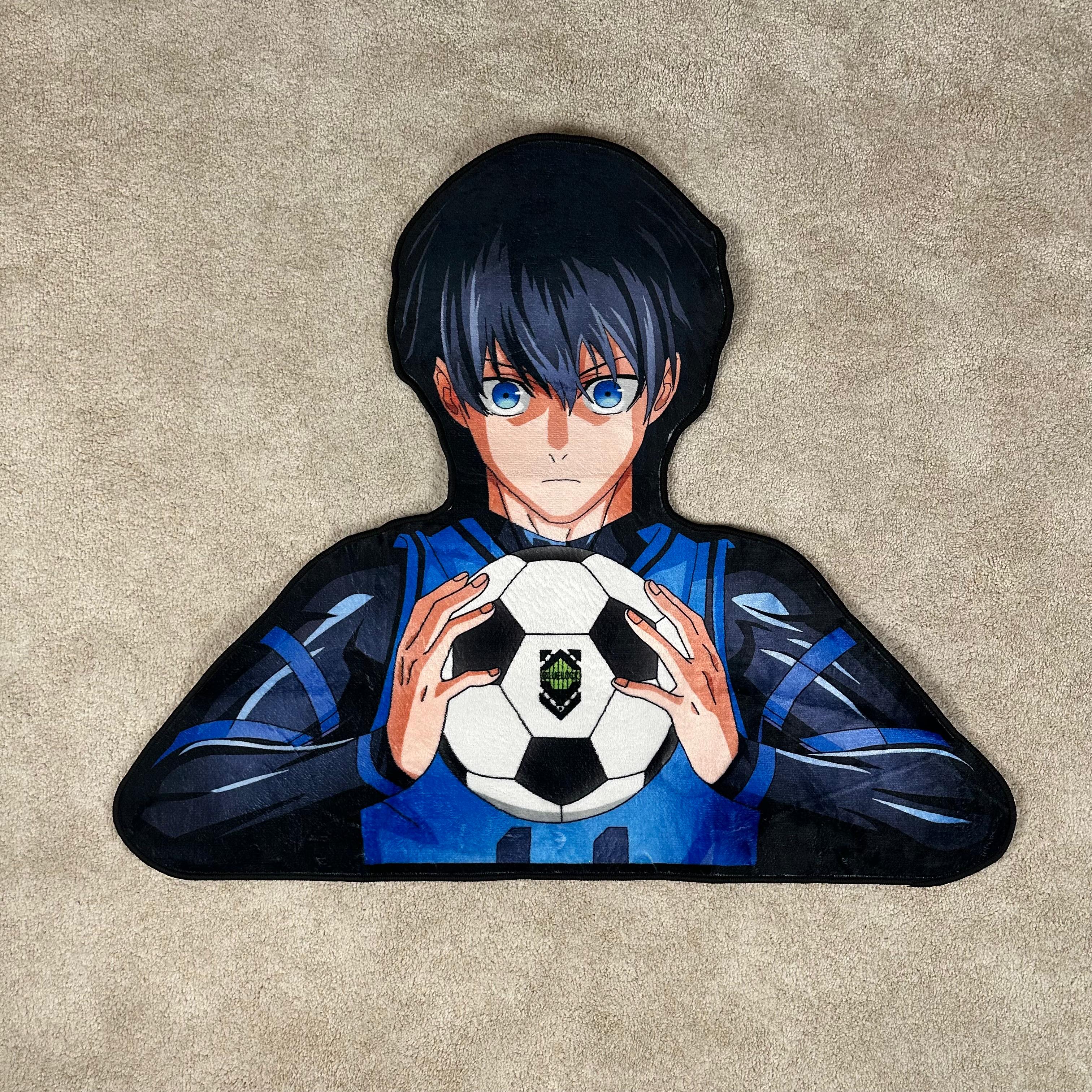 Blue Lock Custom Shaped Rug