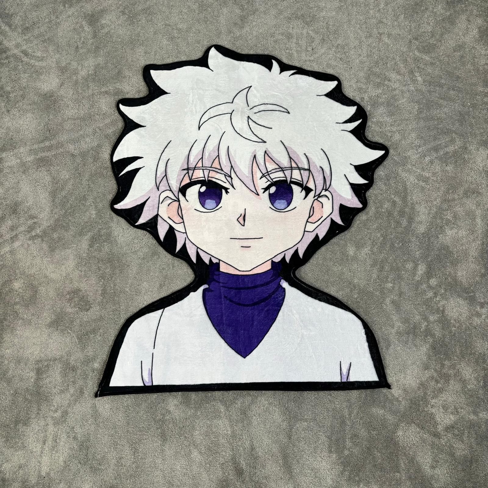 Hunter x Hunter Killua Custom Shaped Rug