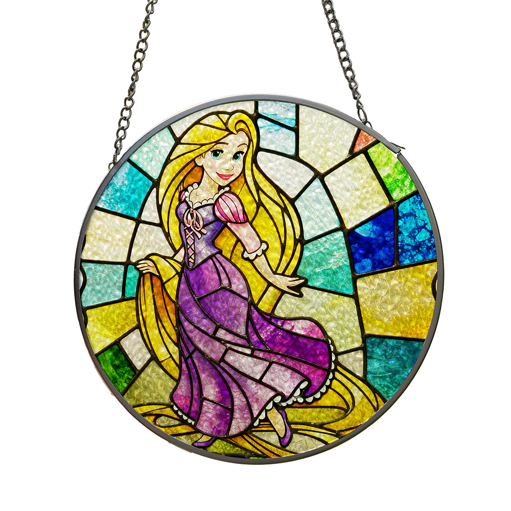 Rapunzel Tangled Stained Glass Suncatcher