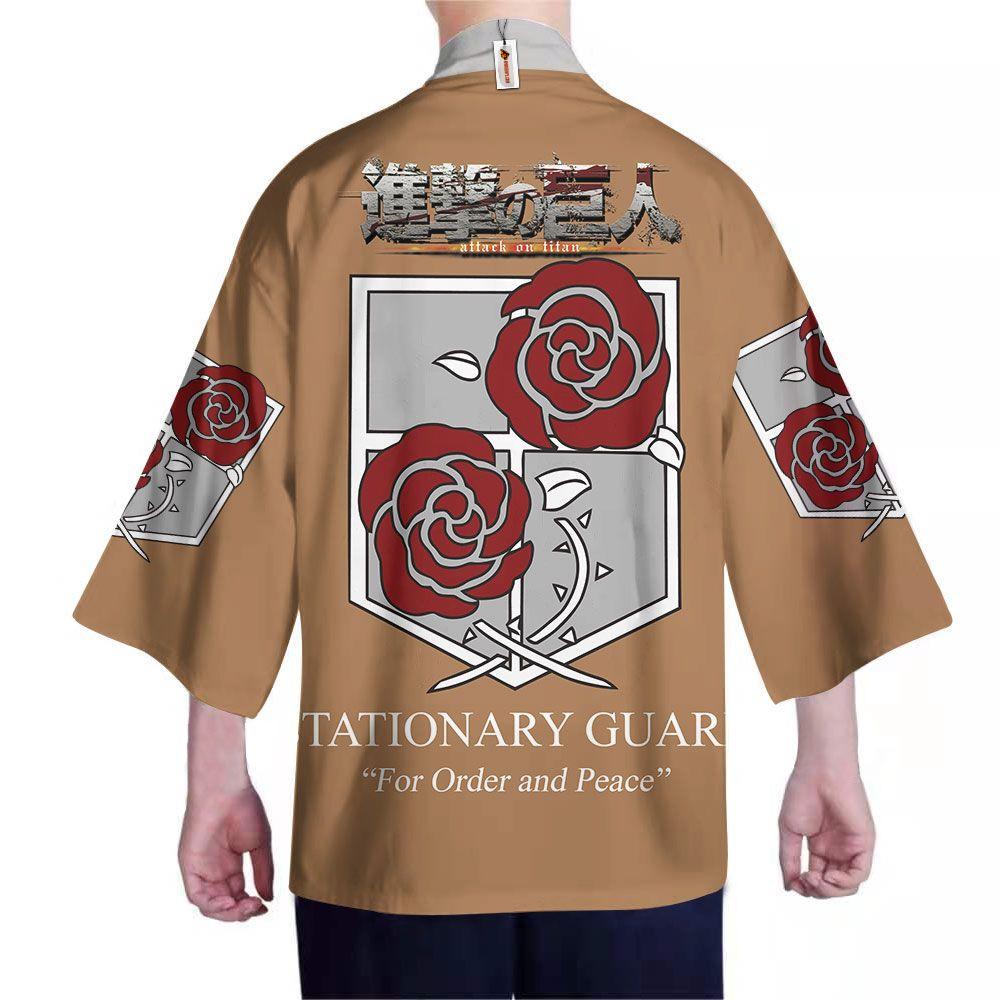 Attack On Titan Stationary Guard Haori Kimono