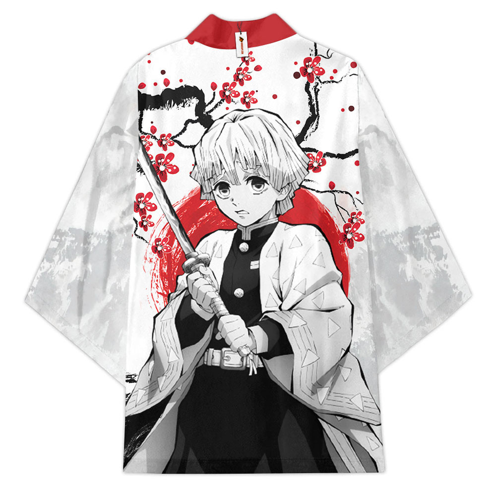 Demon Slayer Zenitsu Japan Style Haori Kimono