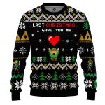 Link To My Heart Legend of Zelda v2 Ugly Christmas Sweater