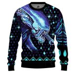 Xenomorph Alien v2 Ugly Christmas Sweater
