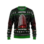 Die Hard Nakatomi Plaza V2 Ugly Christmas Sweater Holiday Gift