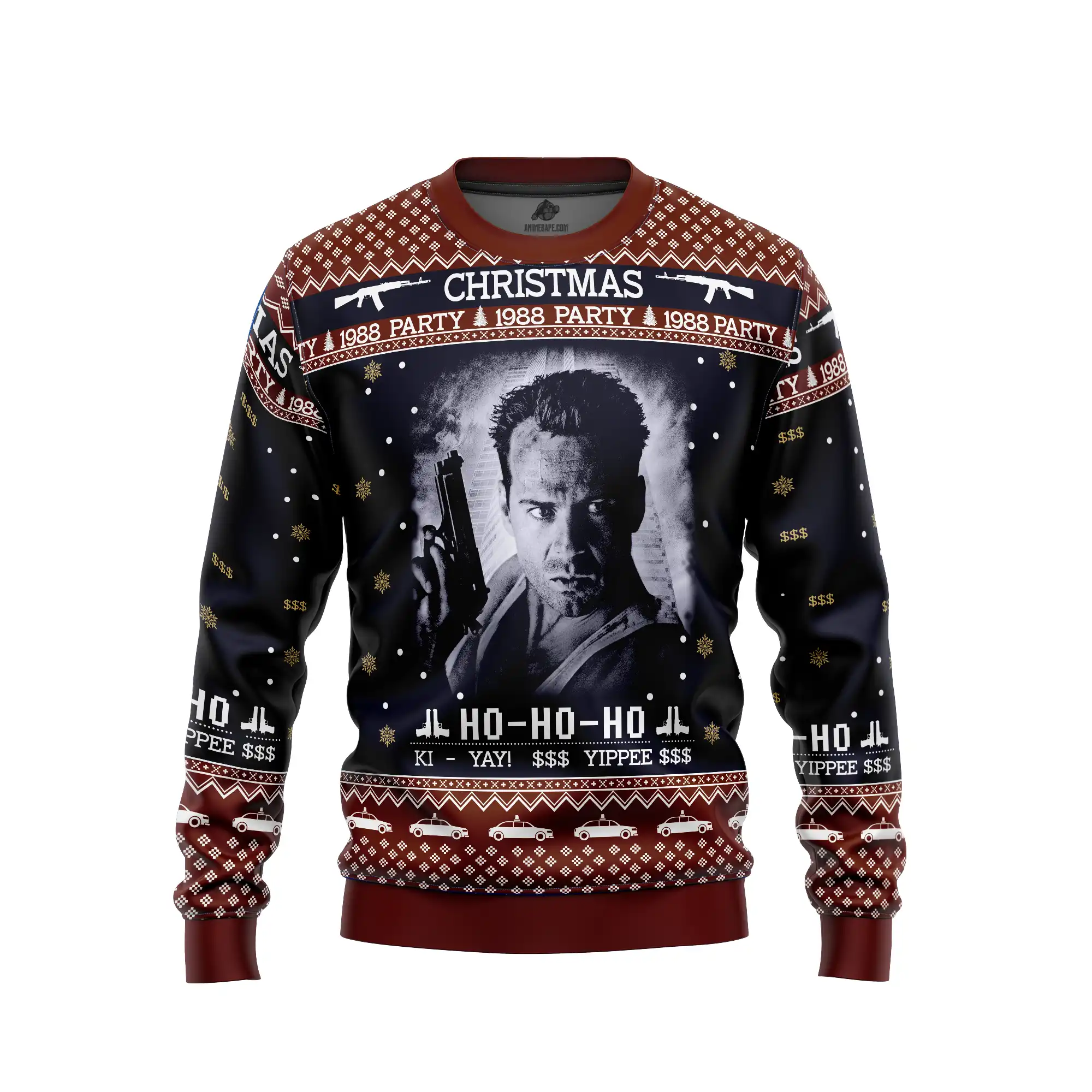 1 Die Hard V2 Christmas Sweater – Perfect Holiday & Thanksgiving Gift copy Die Hard V2 Christmas Sweater – Perfect Holiday & Thanksgiving Gift - Image 1