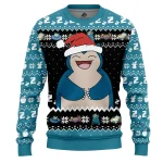 Snorlax Holiday Pokemon V2 Ugly Christmas Sweater