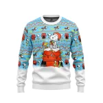 Snowy Christmas Snoopy V2 Ugly Christmas Sweater
