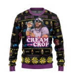 Crop Macho Man Randy Savage Pro Wrestling V4 Ugly Christmas Sweater
