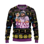 Crop Macho Man Randy Savage Pro Wrestling V4 Ugly Christmas Sweater