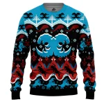 Tyranids V2 Ugly Christmas Sweater for Warhammer 40k Fans – Xmas Gift