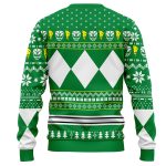 Mighty Morphin Green Ranger Power Rangers v2 Ugly Christmas Sweater - Image 2