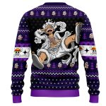 Luffy Gear 5 Sun God Nika One Piece Ugly Christmas Sweater - Image 2