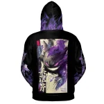 Pokemon Gengar Streetwear Zip Hoodie Jacket - Image 2