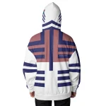 Demon Slayer Akaza  Kimetsu no Yaiba Fullface Zip Hoodie - Image 2