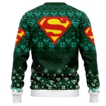Superman V2 Ugly Christmas Sweater Gift Idea for Thanksgiving - Image 2
