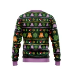 Crop Macho Man Randy Savage Pro Wrestling V2 Ugly Christmas Sweater - Image 2