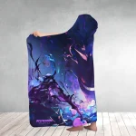 Pokemon Gengar Hooded Blanket - Image 2