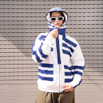 Demon Slayer Akaza Full Face Zip Hoodie - Image 3