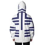 Demon Slayer Akaza Full Face Zip Hoodie - Image 2