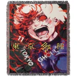 Tokyo Ghoul Manga Cover Tapestry Blanket Bedspread