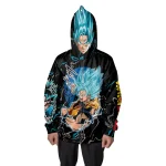 Goku Dragon Ball Full Face Zip Hoodie