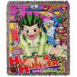 Hunter X Hunter Weekly Jump Cover No.42 Tapestry Blanket Bedspread