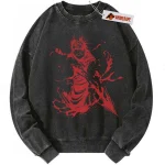 Jujutsu Kaisen Anime Choso Blood Graphic Vintage Sweatshirt