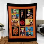 Naruto Shippuden Fleece Blanket - Premium Soft Throw