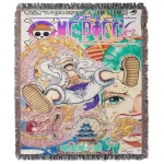 One Piece Manga Cover Tapestry Blanket Bedspread