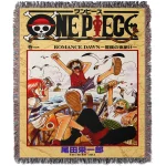 One Piece The First Three Members Tapestry Blanket Bedspread