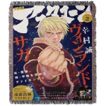 Vinlang Saga Manga Cover Tapestry Blanket Bedspread
