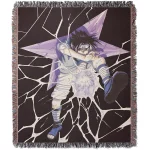 Naruto Sasuke Chidori Tapestry Blanket Bedspread