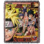 Naruto Weekly Jump Cover No.35 Tapestry Blanket Bedspread