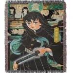 Demon Slayer Muichiro Tokito Tapestry Blanket Bedspread