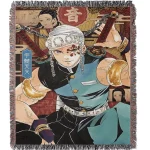 Demon Slayer Uzui Tengen Tapestry Blanket Bedspread