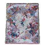 Marvel Spiderman Chinese Gods Tapestry Blanket Bedspread