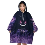 Pokemon Gengar Oversized Blanket Hoodie