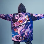 Pokemon Gengar Oversized Blanket Hoodie - Image 5