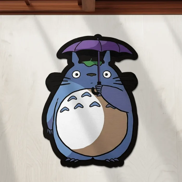Toroto Rug Totoro Custom Shaped Rug Japanese Anime - AnimeBape