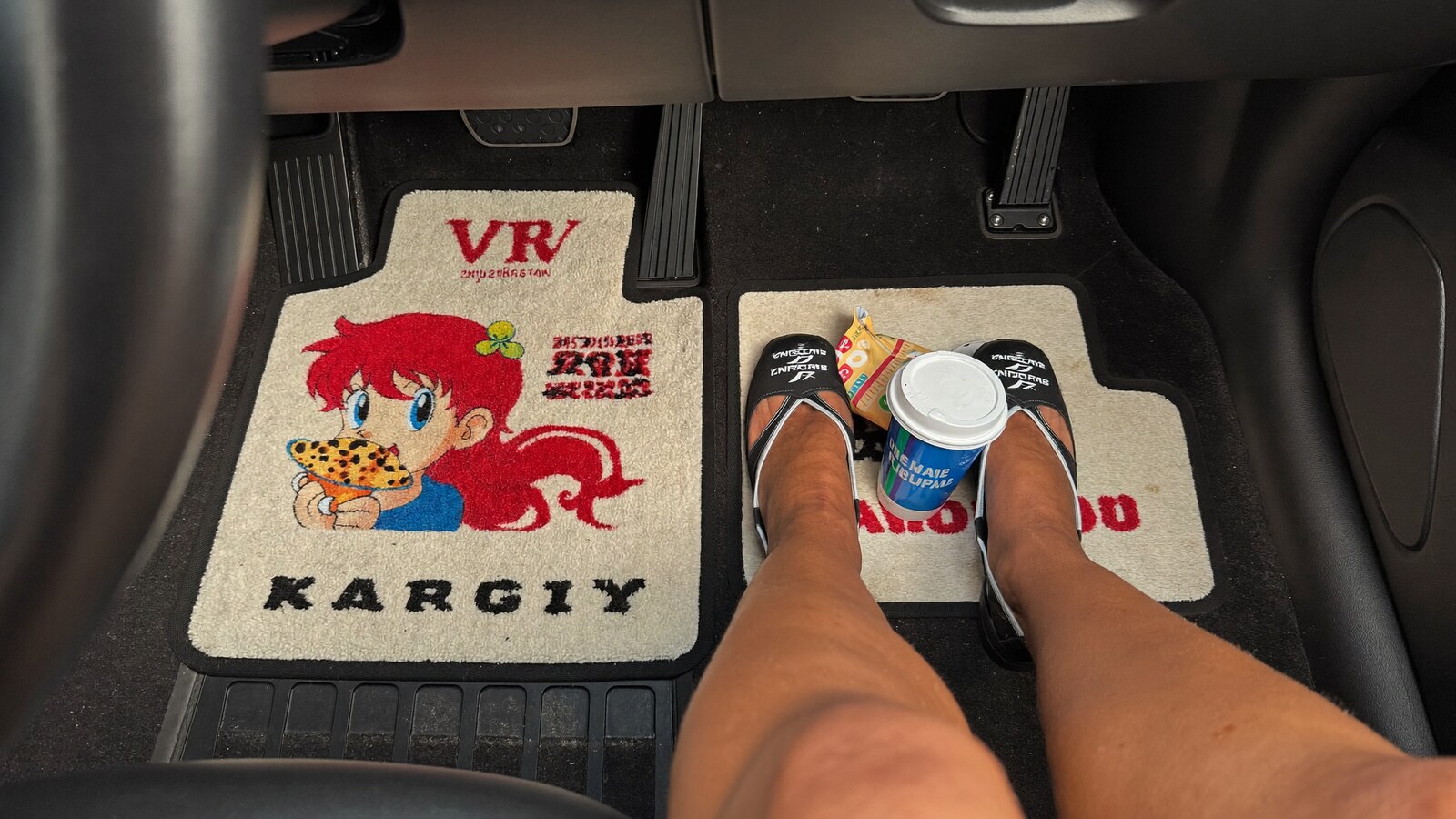 Anime-inspired anime carmats styled in a natural daylight scene